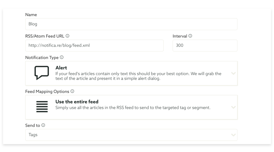 Transform content into messages