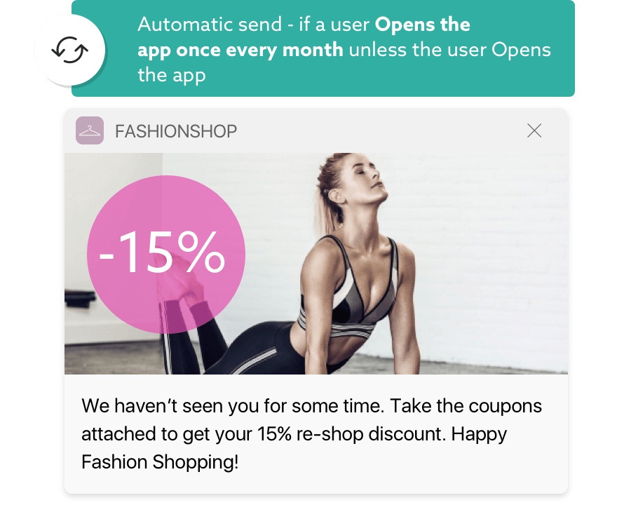 Bring customers back